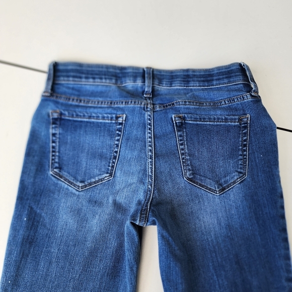 Isabel Maternity By Ingrid  Jeggings Jeans Womens Blue Denim Raw Sz 4 27R - Picture 10 of 10